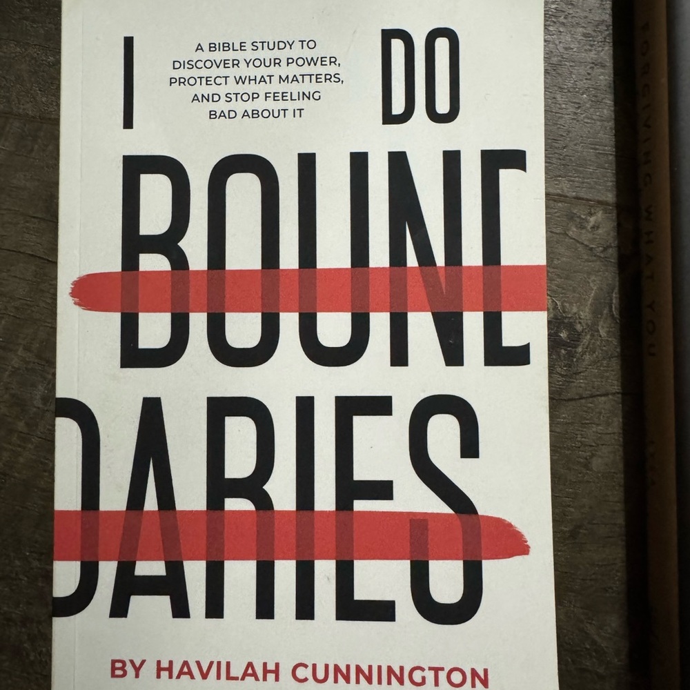 “I Do Boundaries” Christian Book